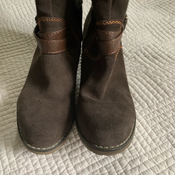 Cocoa suede boots like new condition size 6 - Picture 1 of 7